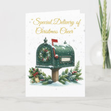 Tarjeta de vacaciones doblada: tarjeta esplendor v