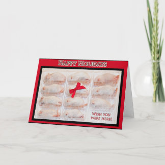 Festiva Tarjeta de vacaciones feliz