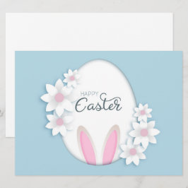 Festiva Tarjeta de vacaciones Feliz Pascua