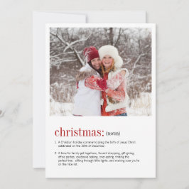 Festiva Tarjeta de vacaciones fotográficas de definición d