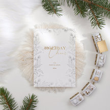 Tarjeta de vacaciones fotográficas de Winter Wonde