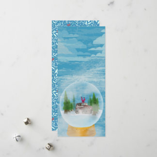 Festiva Tarjeta de vacaciones Ho ho Holidays