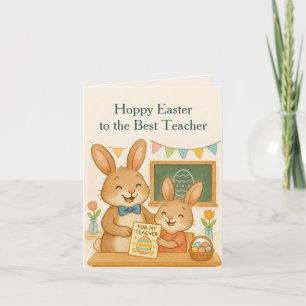 Festiva Tarjeta de vacaciones lindas Felices Pascuas Mejor