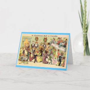 Festiva Tarjeta de vacaciones Louis Wain