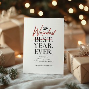 Festiva Tarjeta de vacaciones más rara de todos los años