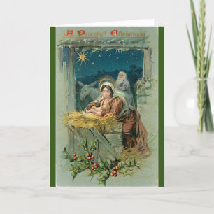 Festiva Tarjeta de vacaciones para mamá y papá