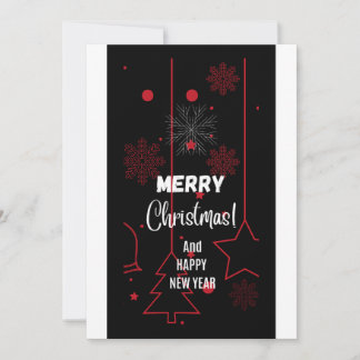 Festiva Tarjeta de vacaciones para navidades