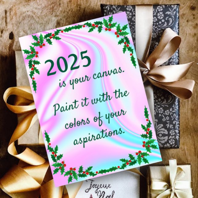 Festiva Tarjeta de vacaciones para Navidades con luces de  (Subido por el creador)