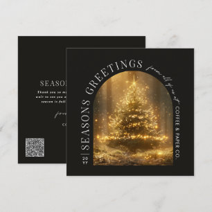 Festiva Tarjeta de vacaciones para Navidades de fotografía