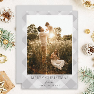 Festiva Tarjeta de vacaciones para Navidades de fotografía