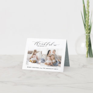 Festiva Tarjeta de vacaciones para Navidades de fotografía