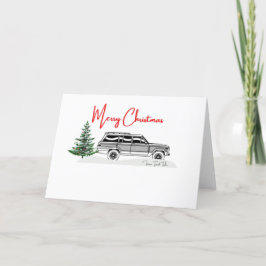 Festiva Tarjeta de vacaciones para Navidades del Gran Wago