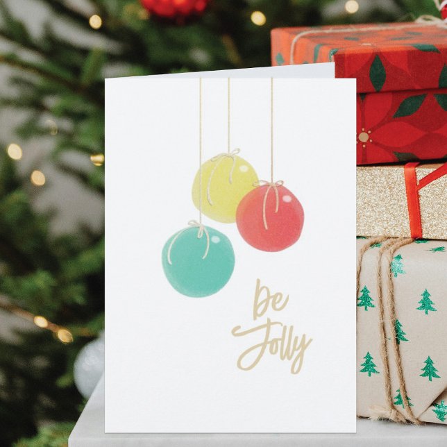 Festiva Tarjeta de vacaciones para Navidades espumosos (Subido por el creador)