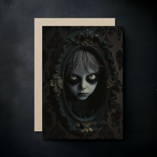 Festiva Tarjeta de vacaciones Peek-a-boo