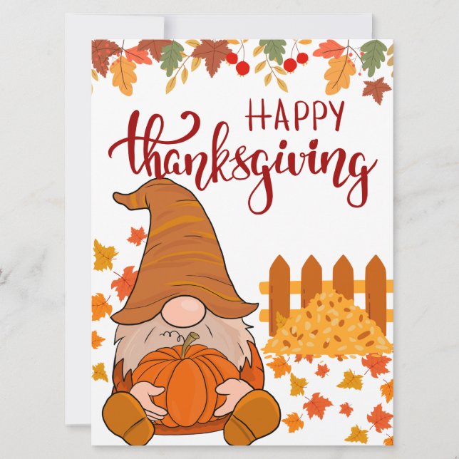 Festiva Tarjeta de vacaciones plana (Anverso)