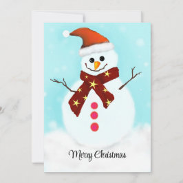 Festiva Tarjeta de vacaciones plana