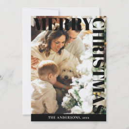 Festiva Tarjeta de vacaciones plana