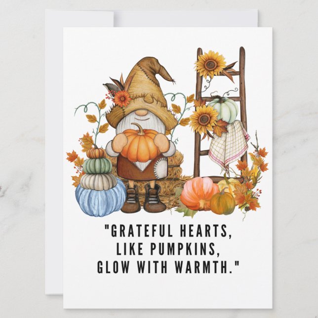 Festiva Tarjeta de vacaciones plana (Anverso)