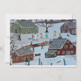 Festiva Tarjeta de vacaciones plana