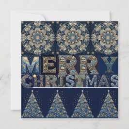 Festiva Tarjeta de vacaciones plana