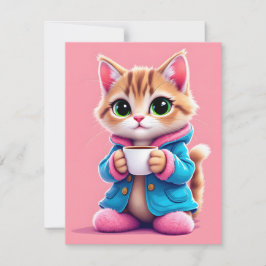 Festiva Tarjeta de vacaciones plana