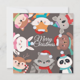 Festiva Tarjeta de vacaciones plana