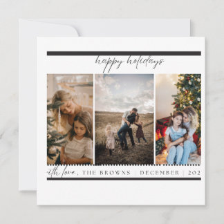 Festiva Tarjeta de vacaciones plana