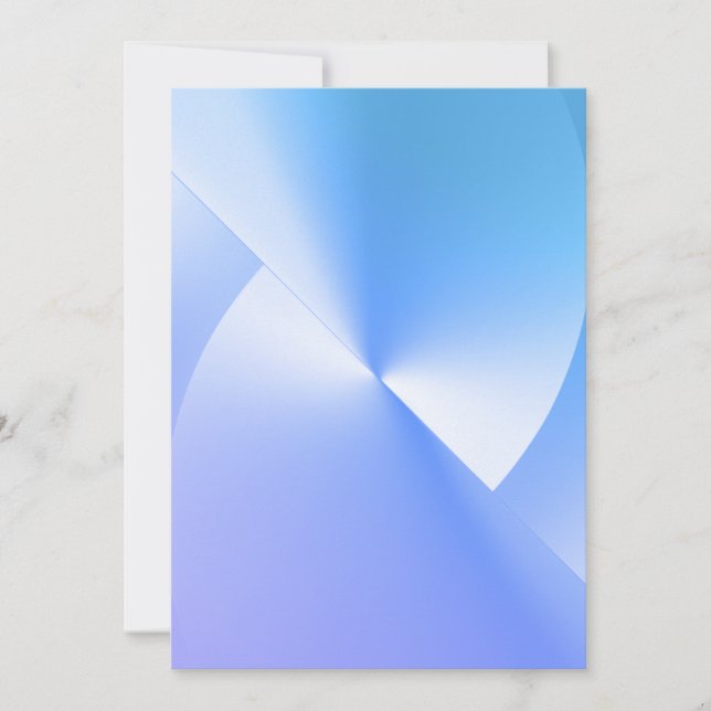 Festiva Tarjeta de vacaciones plana de 5" x 7" (Anverso)