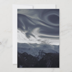Festiva Tarjeta de vacaciones plana de 5" x 7"