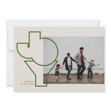 Tarjeta de vacaciones plana de juguete con borde r