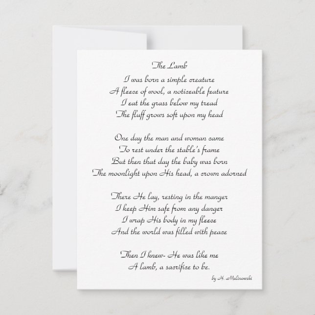 Festiva Tarjeta de vacaciones plana, tamaño: 4,25" x 5,5", (Anverso)