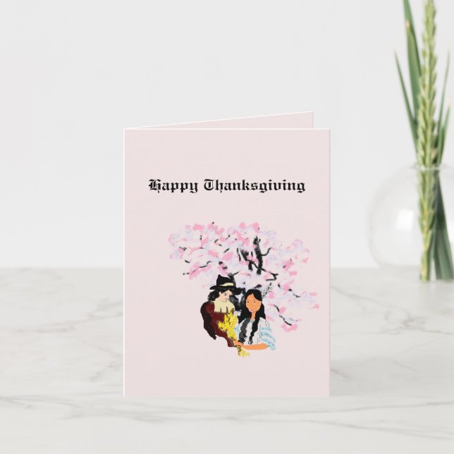 Festiva Tarjeta de vacaciones plegada : Primer Día de Acci (Anverso)