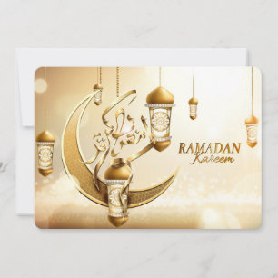 Festiva Tarjeta de vacaciones Ramadan Kareem