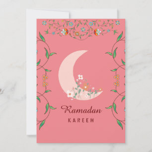 Festiva Tarjeta de vacaciones Ramadan Kareem