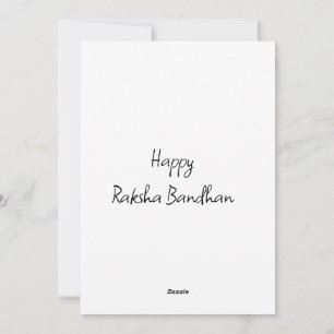 Festiva Tarjeta de vacaciones Raskha Bandhan