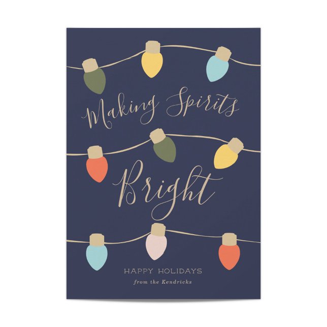 Festiva Tarjeta de vacaciones Retro Twinkles (Subido por el creador)