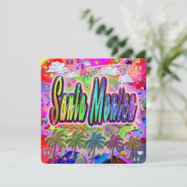 Festiva Tarjeta de vacaciones Santa Monica Vista Express