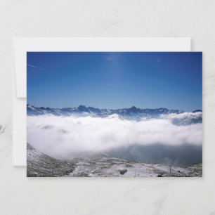 Festiva Tarjeta de vacaciones Snow Davos Suiza