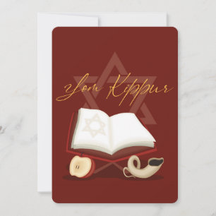 Festiva Tarjeta de vacaciones Yom Kippur