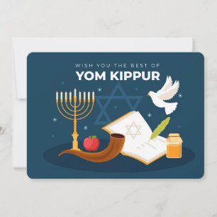 Festiva Tarjeta de vacaciones Yom Kippur