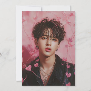 Festiva Tarjeta de Valentine de KPop