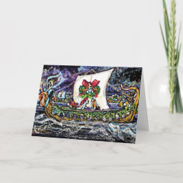 Festiva Tarjeta del afloramiento del día de fiesta de