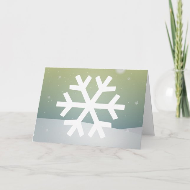 Festiva Tarjeta del amanecer (Anverso)