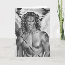 Festiva Tarjeta del amor del ángel del eros