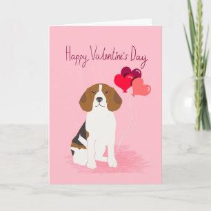 Festiva Tarjeta del amor del día de San Valentín del