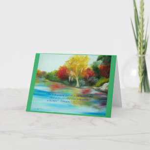 Festiva Tarjeta del arte de la acción de gracias