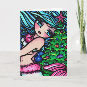 Festiva Tarjeta del arte de la fantasía de Mindy de la