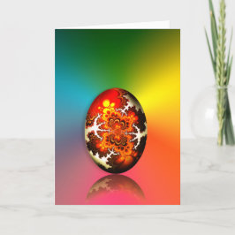 Festiva Tarjeta del atontamiento pascua