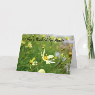 Festiva Tarjeta del cumpleaños/del Año Nuevo