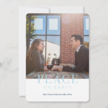 Tarjeta del día de fiesta de la PAZ